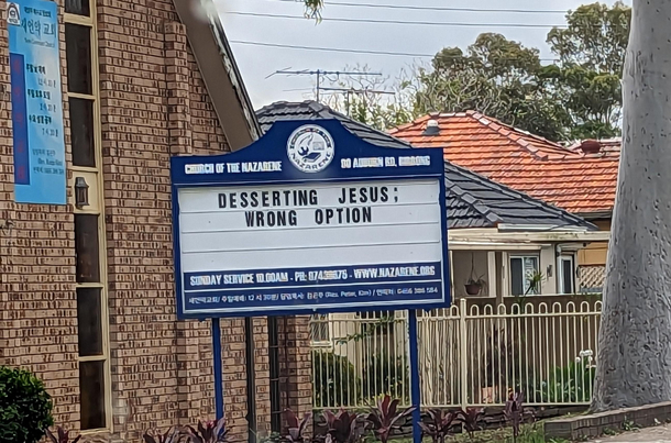 Praise the Lord and honour the Sundae