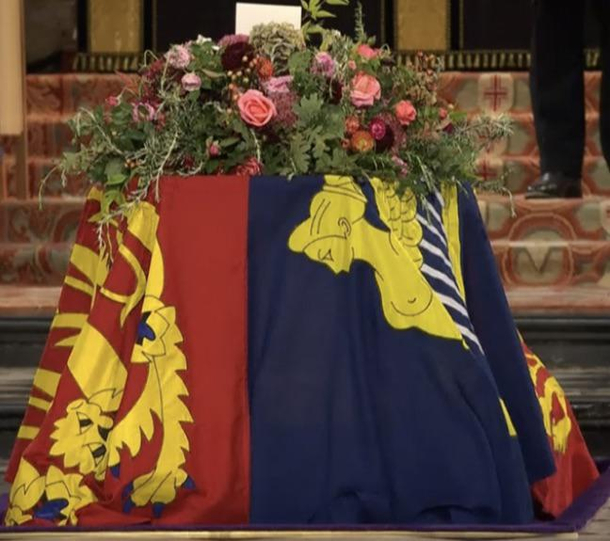 Praise The Pallbearer Who Arranged The Ensign