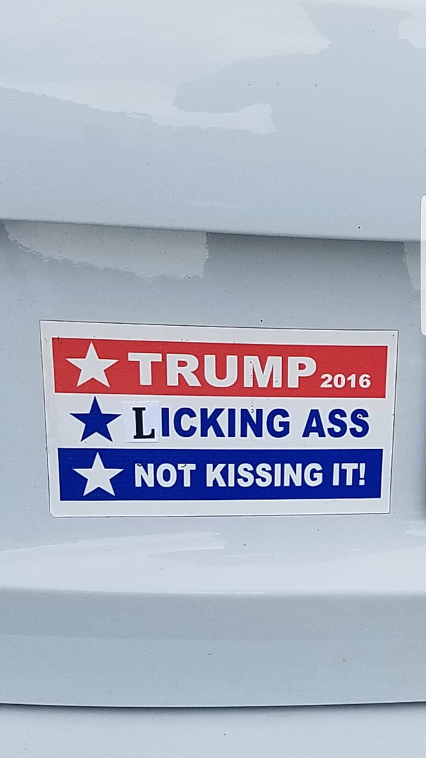 Pranked coworkers bumper sticker  days and counting