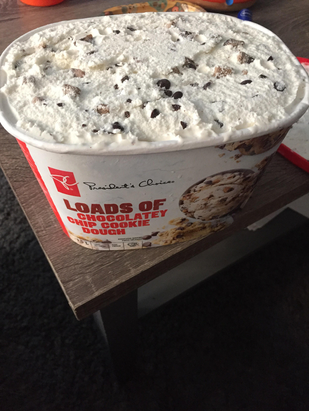 Presidents Choice ice cream never disappoints