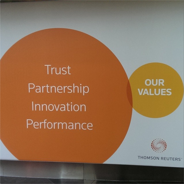 Pretty honest Thomson Reuters