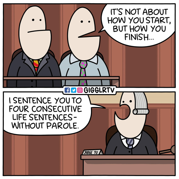 Pretty strong finish if you ask me