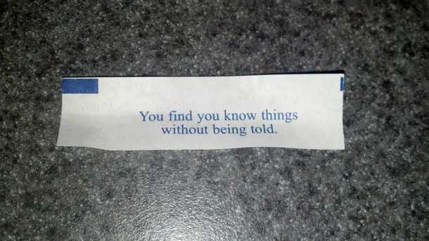 Pretty sure I knew this already