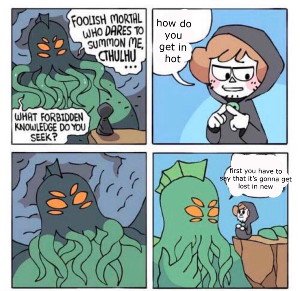 probably gonna get lost in hot