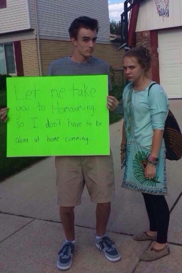 Probably the best Homecoming proposal Ive seen