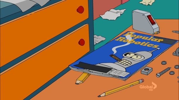 Probably too late but just now watching Simpsons season  and noticed this