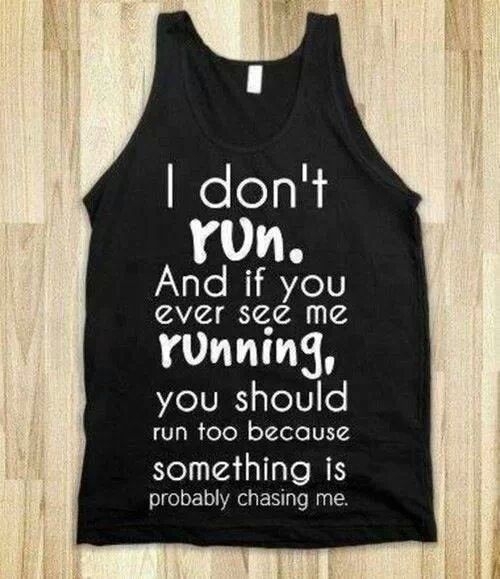 Proper running clothes