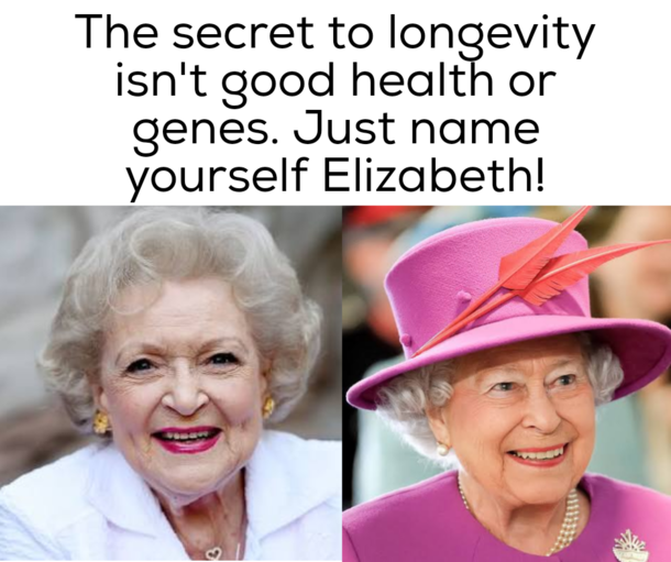 Protect Betty White and the Queen at all costs