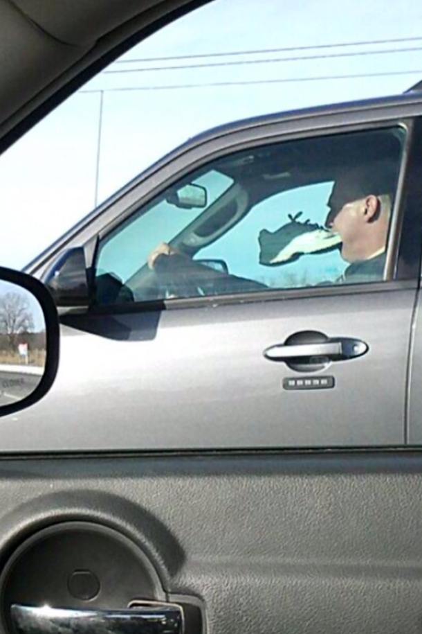 Pull up to the light and