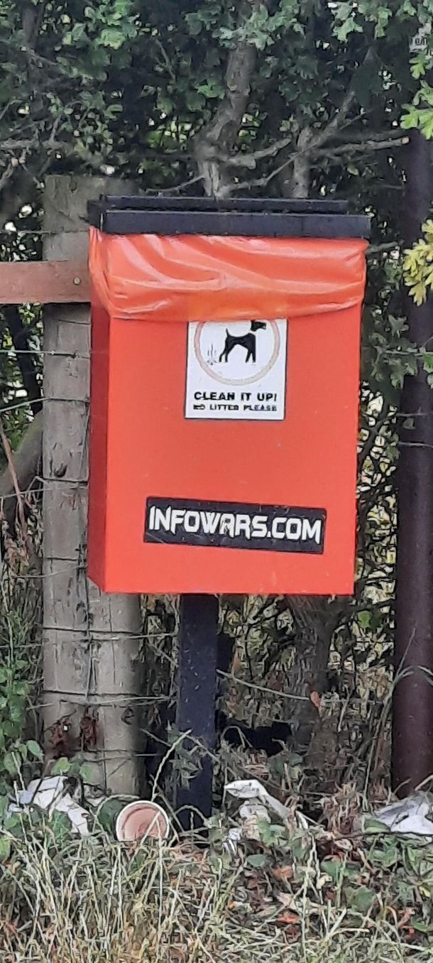 Pulled into a lay-by and saw this