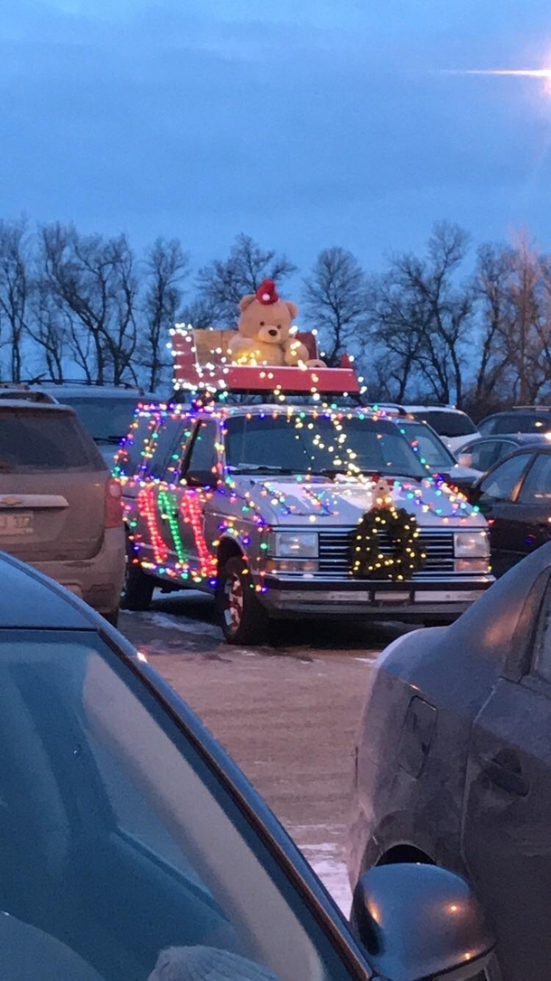 Pulled into work and found this car in the parking lot