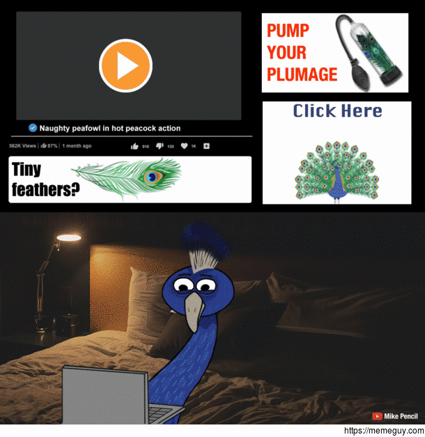 Pump your plumage