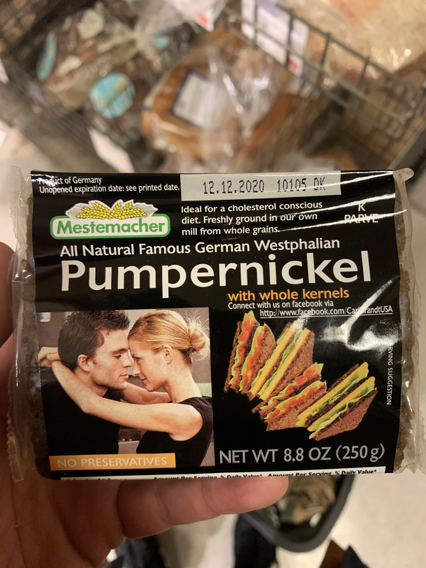 Pumpernickel gets her in the mood every time