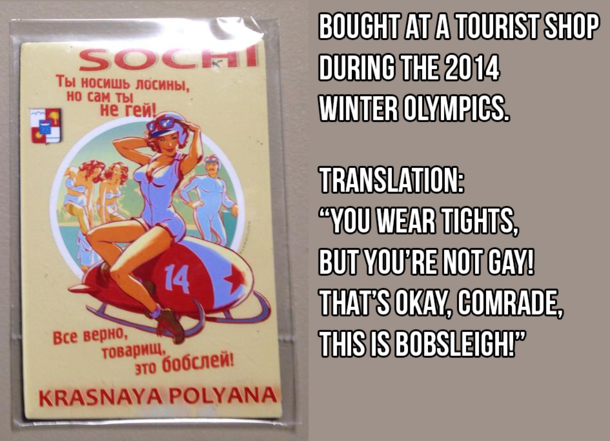 Purchased by a friend who doesnt speak Russian during the Sochi olympics