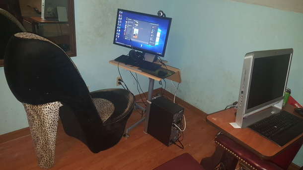put this together from stuff i found at the dumpwhat do you think