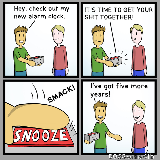 Putting it off