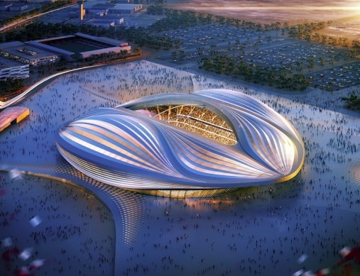 Qatar builds accidental vagina stadium for world cup 