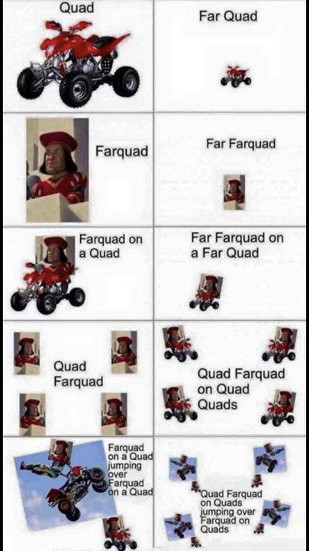 Quad quad on a quad