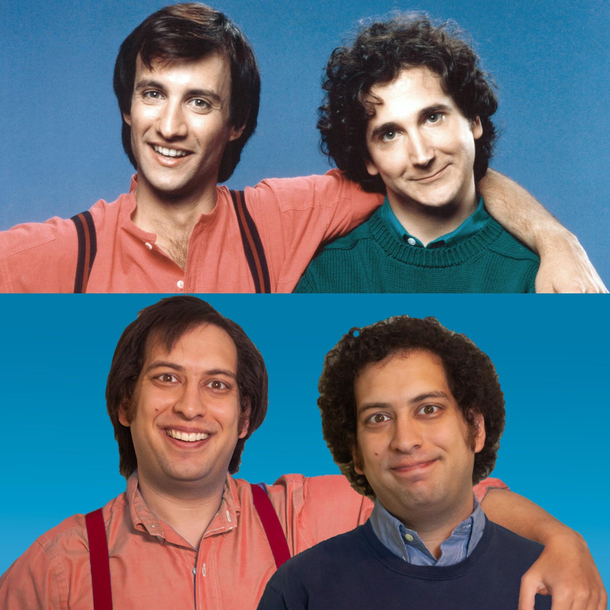 Quarantine hair goals Perfect Strangers edition