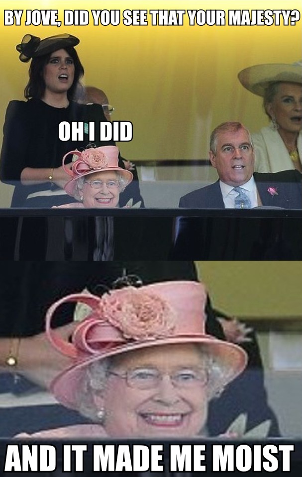 Queen Elizabeth ll really does have a creepy smile