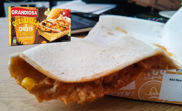 Quesadilla Chicken Taco