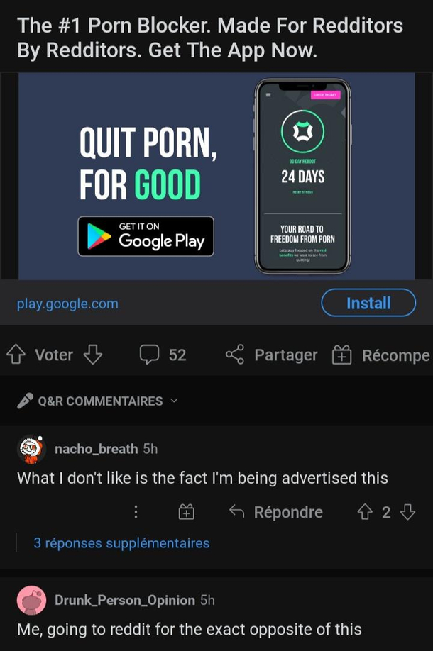 Quit porn