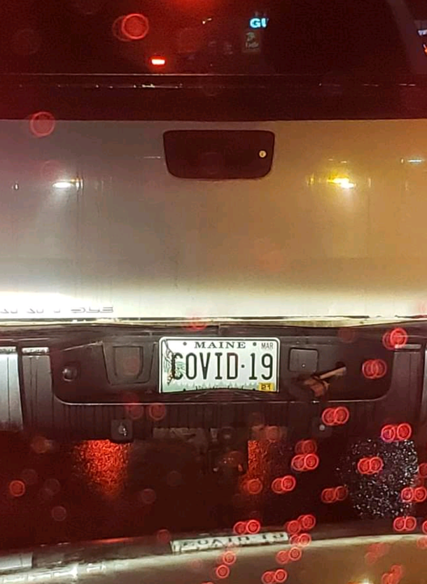 Quite a catchy license plate