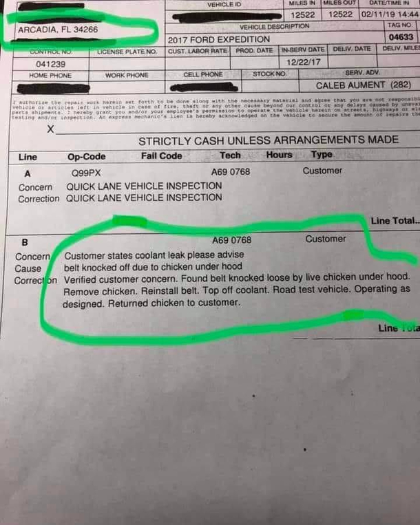 Quite the car problem