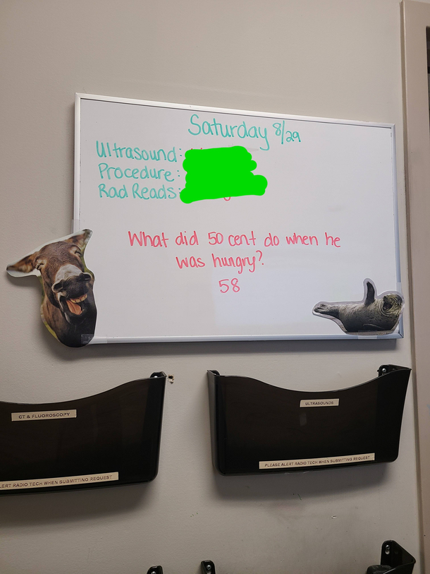 Radiology board strikes again