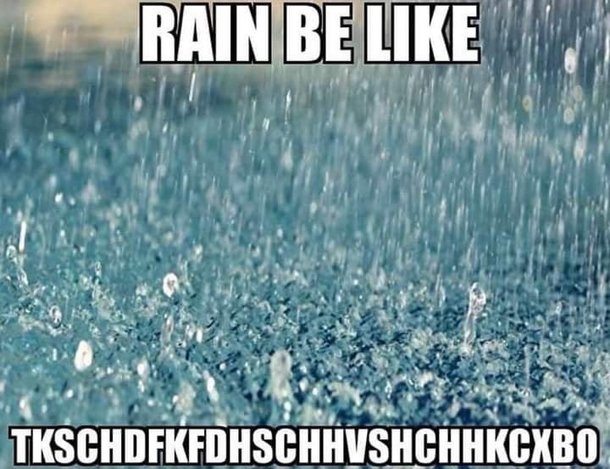 Rain noises