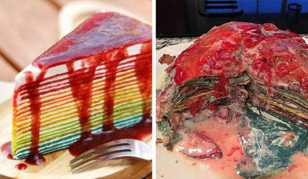 Rainbow cake remake