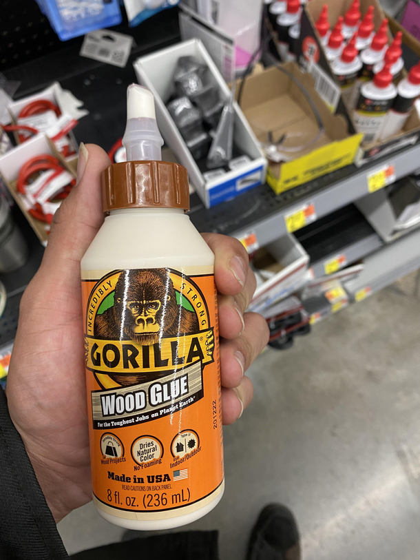 Ran out of hair gel Looks like I hit the jackpot