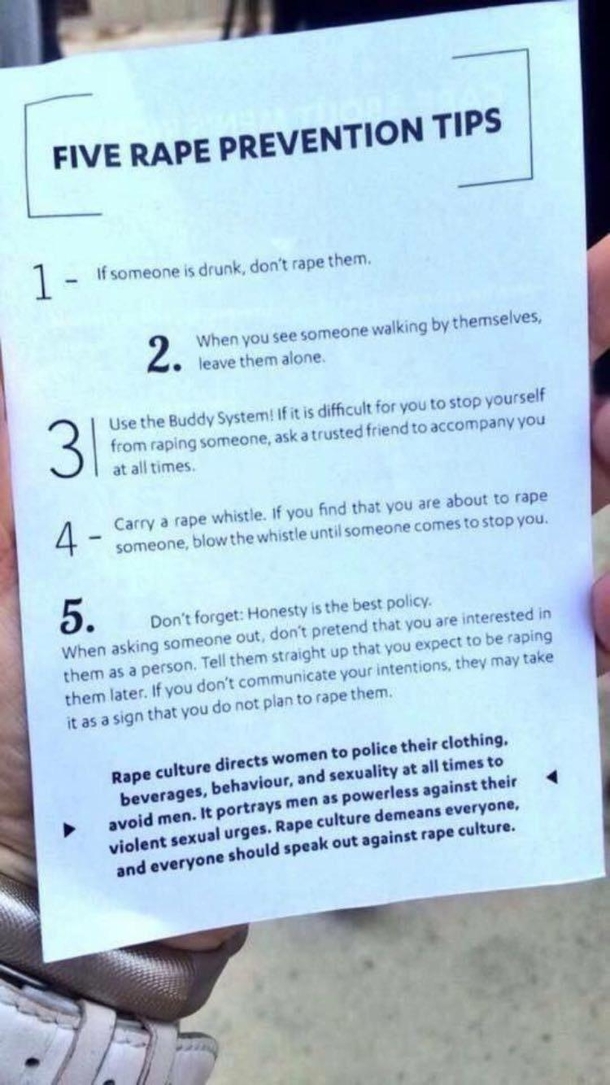 Rape prevention