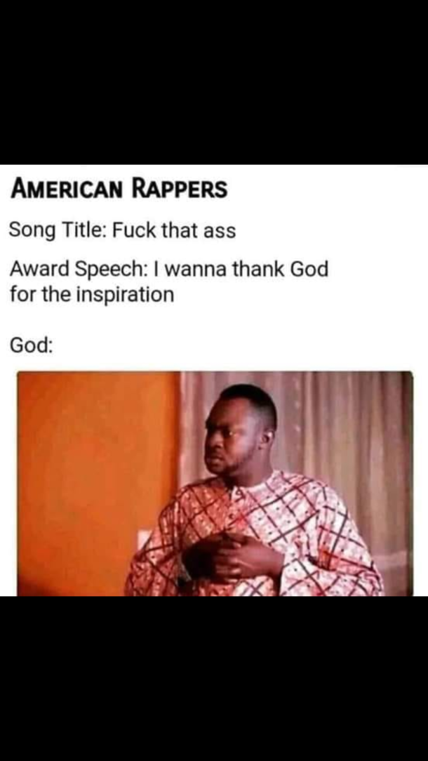 Rappers at an award function