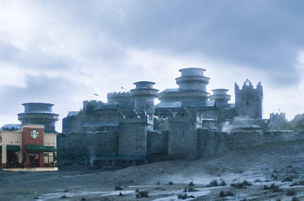 Rare photo of Winterfell