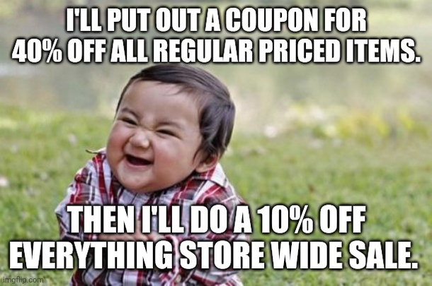 Rarely am I actually able to use the  off coupon for Joann Fabric
