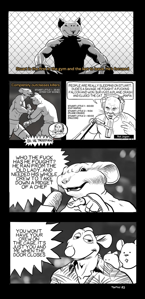 Ratatouille vs Stuart Little MMA 