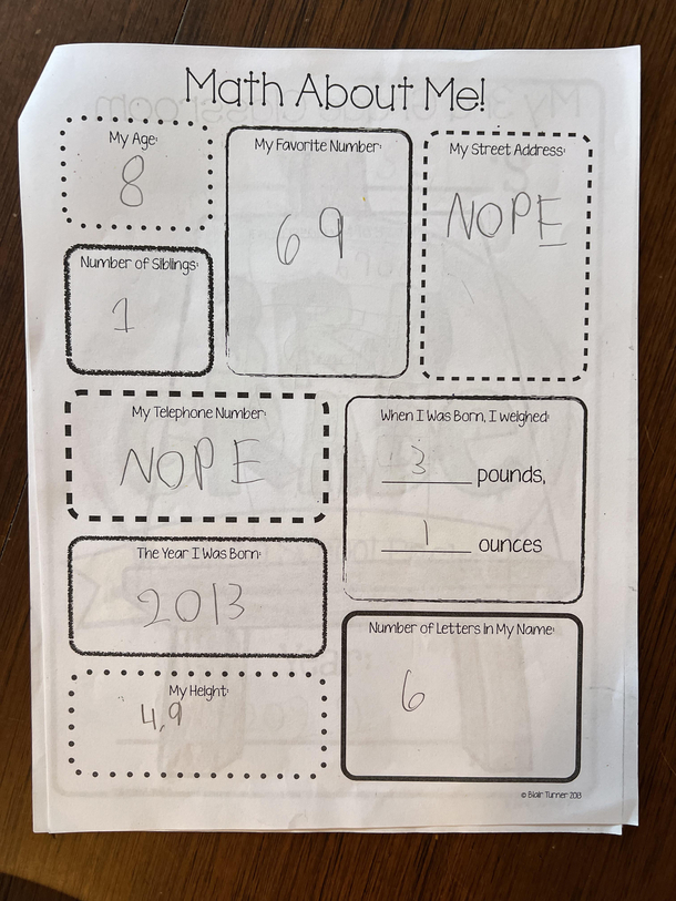 rd grade is off to a great start