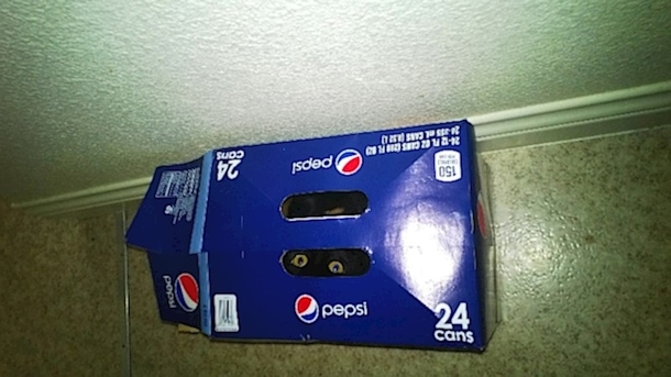 Reached for a Pepsi almost lost me a finger