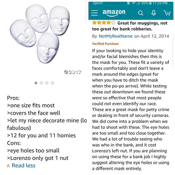 Read Amazon reviews before buying I laughed way too hard at this review Enjoy