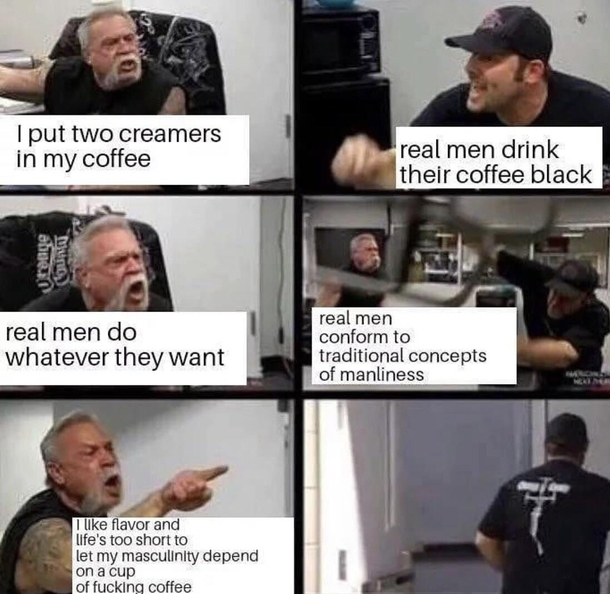 Real men