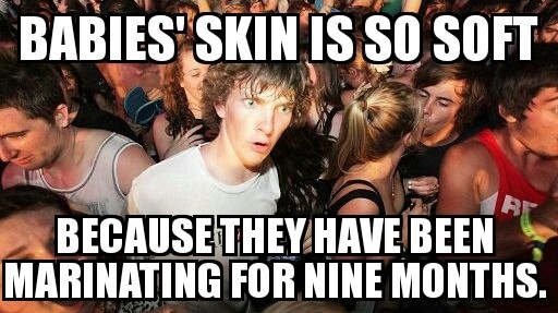 Realized this holding my daughter