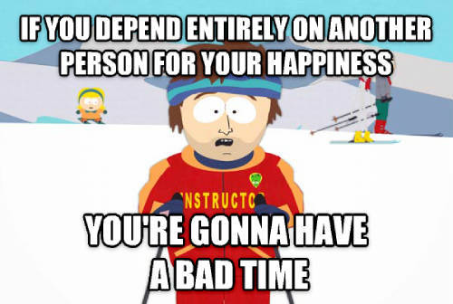 Realized this while thinking about past relationships