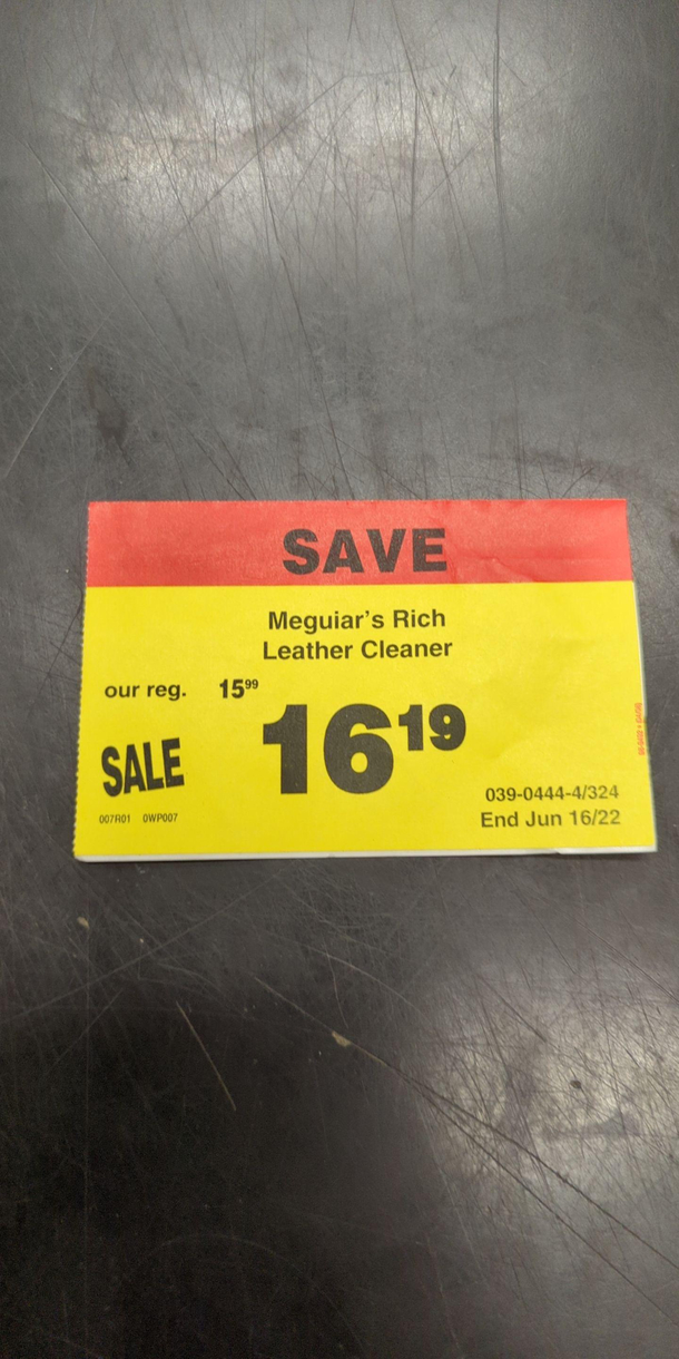 Really nice sale we got going on