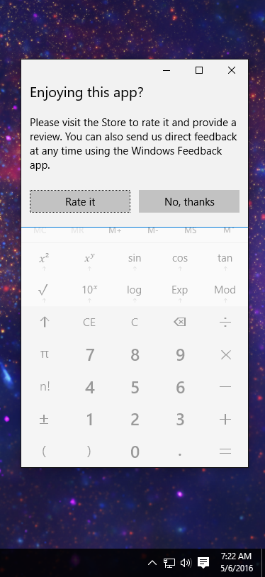 Really Windows  The calculator