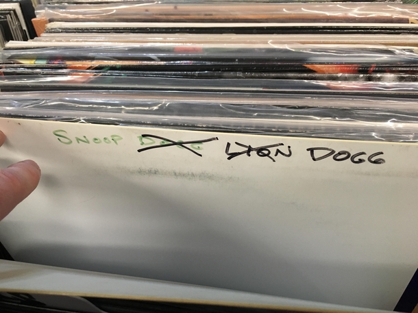 record store cant keep up