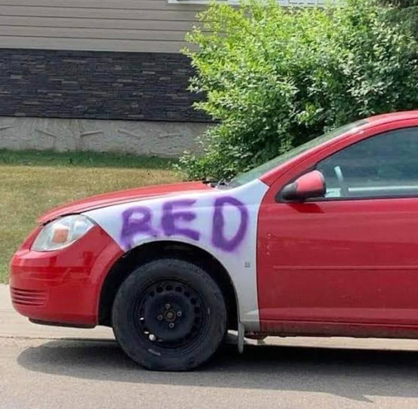 Red is my color