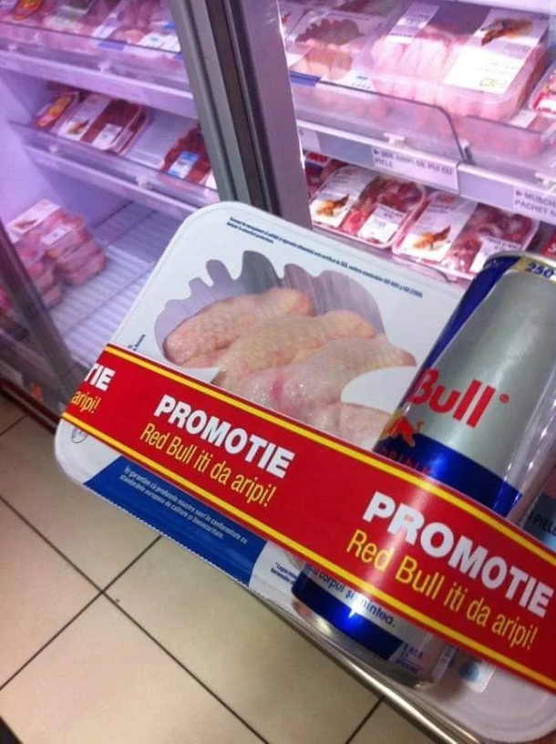 RedBull gives you wings