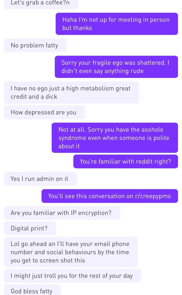 Reddit Admin thinks hes top shit