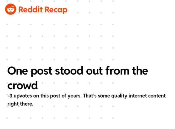Reddit did me dirty
